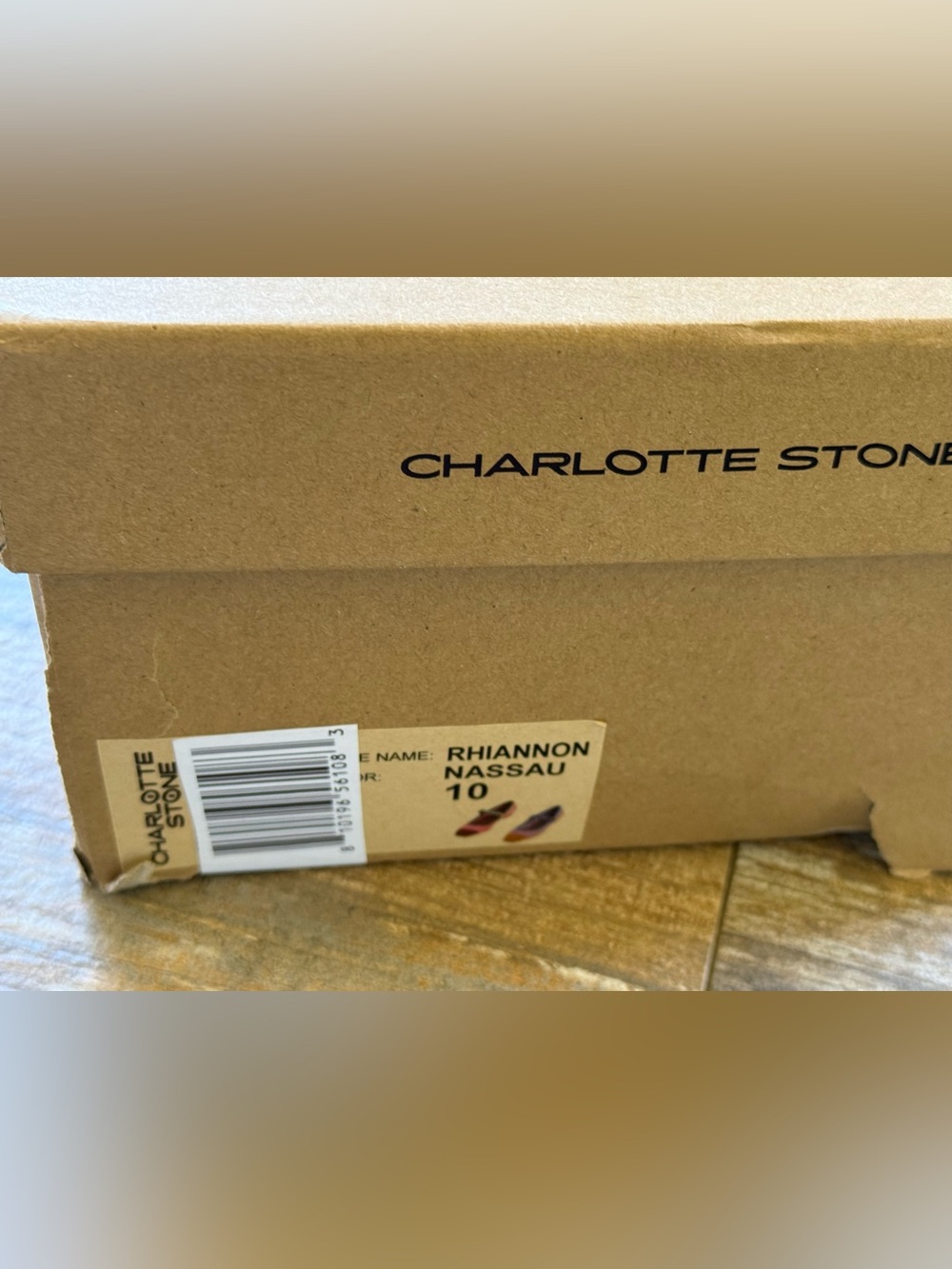 Charlotte Stone Rhiannon Size 10 Nassau Suede Mary Jane Mismatched Ballet Flat - Picture 13 of 14